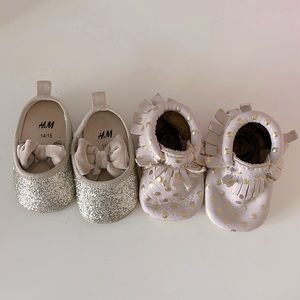 Freshly Picked and H&M Sparkle Shoes